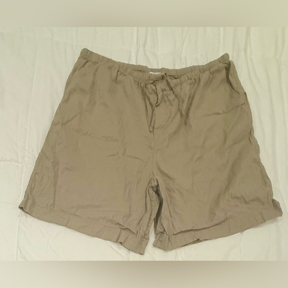 ATHLETA Men’s Linen Blend Shorts Size XL – Summer Essential - Picture 1 of 5